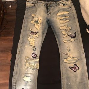 38x32 butterfly jeans. Price negotiable